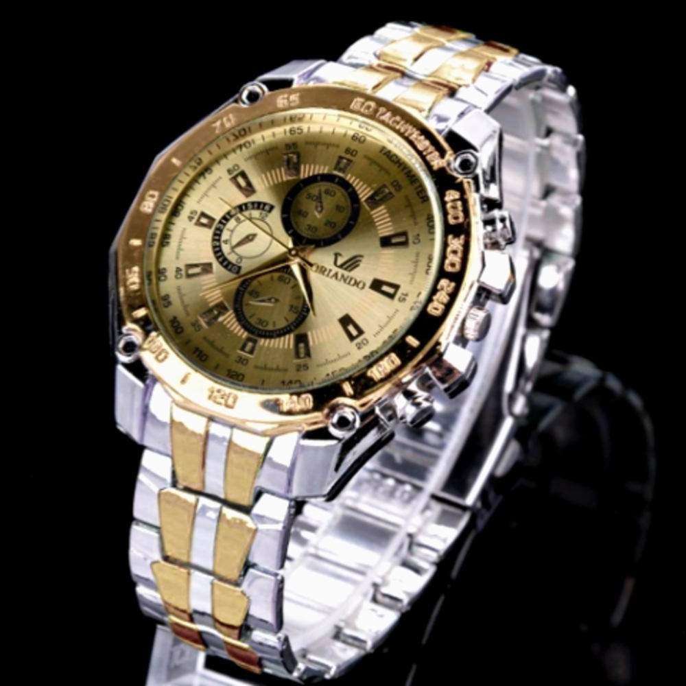 NEW Fashion Stainless Steel Luxury Sport Analog